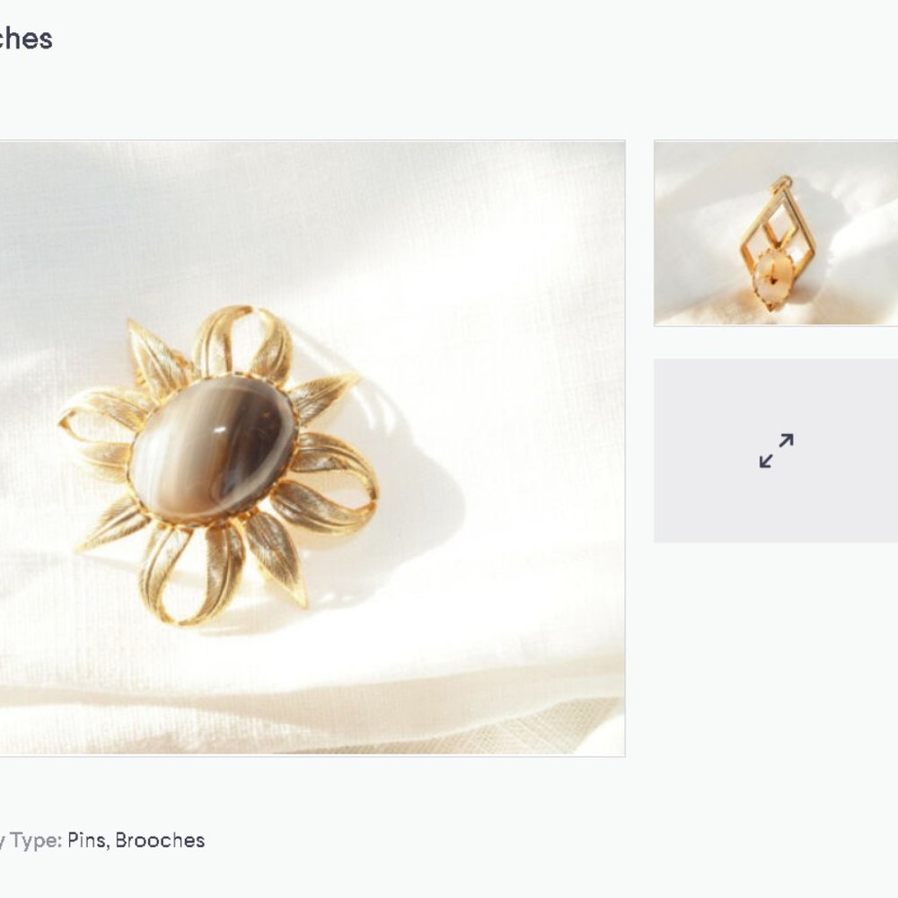 Vintage Brooch and Pendant